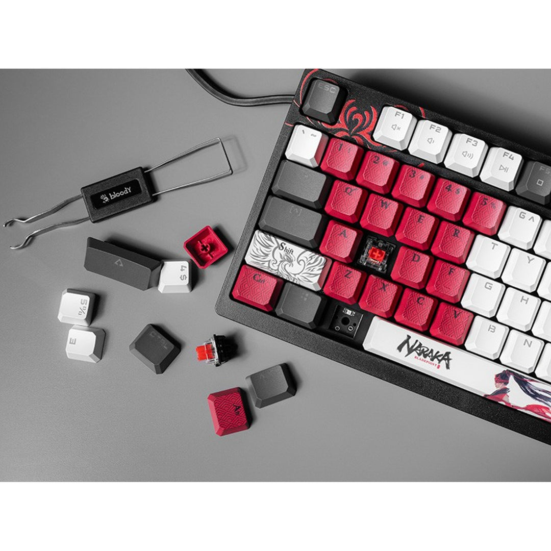 A4TECH BLOODY S98 USB Naraka Teclado Mecánico (Interruptores BLMS Red Plus)