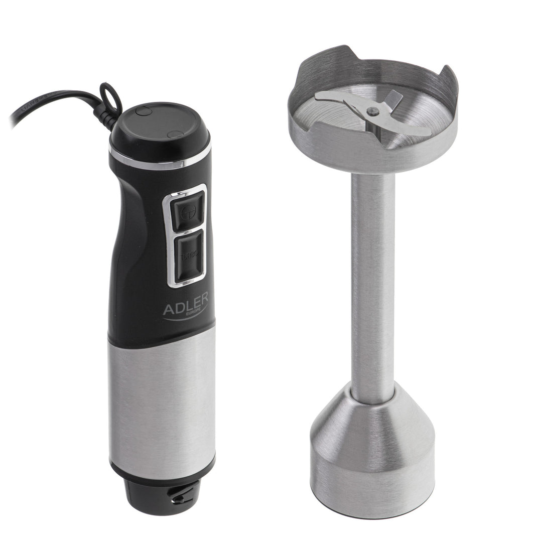 Liquidificador de mão Adler, função turbo, função trituradora de gelo, 1900 W, AD 4628