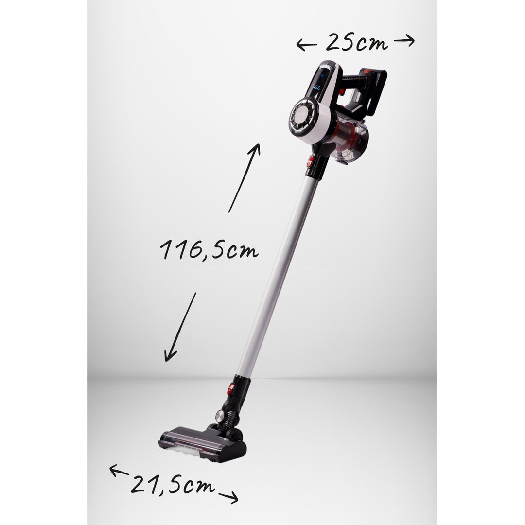Aspirador vertical portátil sem fios Adler AD 7048, preto
