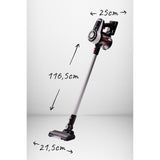 Aspirador vertical portátil sem fios Adler AD 7048, preto