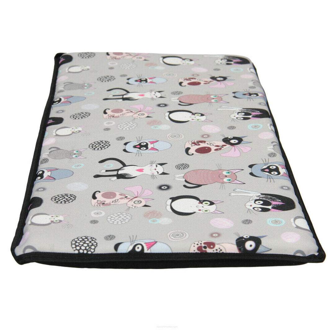 Cojín cama para gato para el hueco de la ventana 25x55cm Bertoni patrón CATNIP