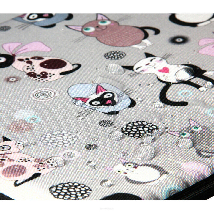 Cojín cama para gato para el hueco de la ventana 25x55cm Bertoni patrón CATNIP