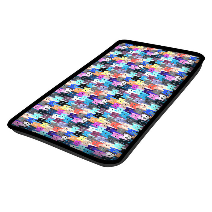 Cojín cama para gato para el hueco de la ventana 25x55cm estampado Bertoni MEOW