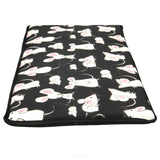 Almofada para cama de gato para peitoril de janela 25x55cm Bertoni Desenho de ratos