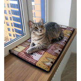 Almofada para cama de gato para nicho de janela 25x55cm Bertoni design PEXESO