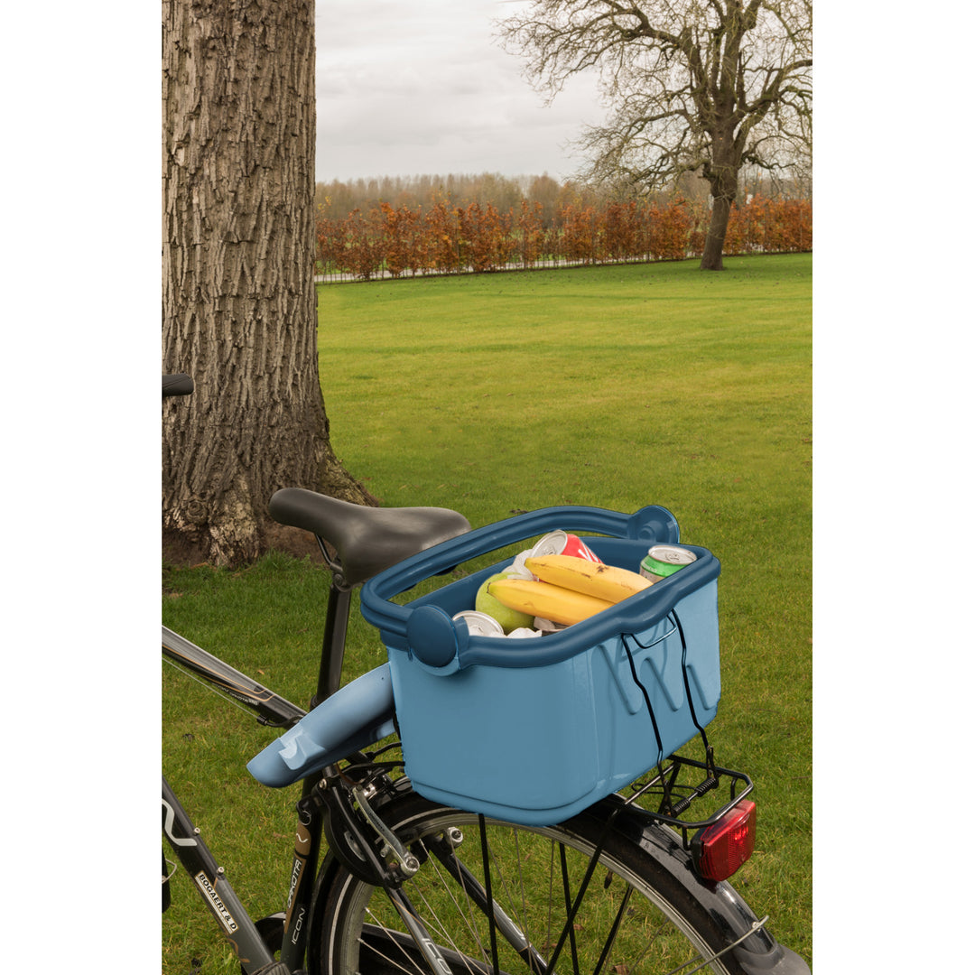Cooler de viagem Curver, recarregável, capacidade de 10 litros, azul claro