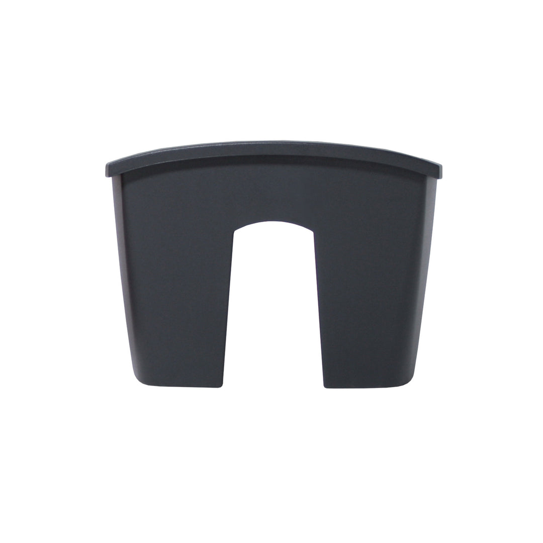Floreira balaustrada de varanda Prosperplast, 58 cm, antracite, DCRO600