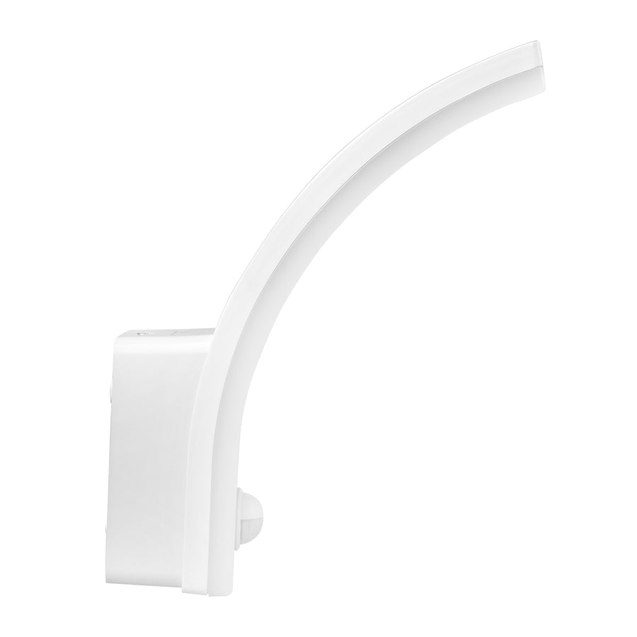 Luz LED com sensor de movimento Maclean, sensor de movimento PIR, branca, 20 W, IP65, 2000 lm, branco neutro (4000 K) MCE512 W, pacote de 4