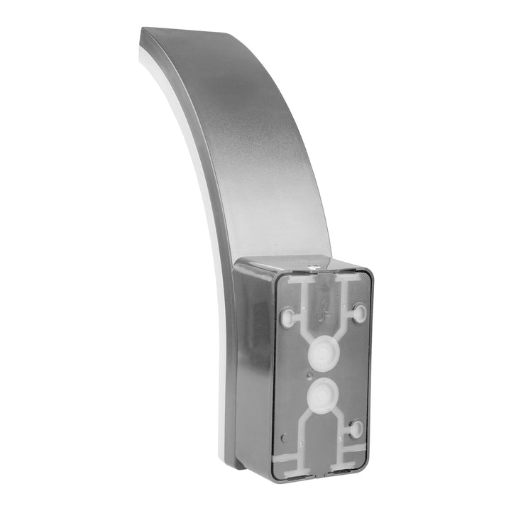 Luz LED com sensor de movimento Maclean, sensor de movimento PIR, cinzento, 20 W, IP65, 2000 lm, branco neutro (4000 K) MCE512 GR, pacote de 2