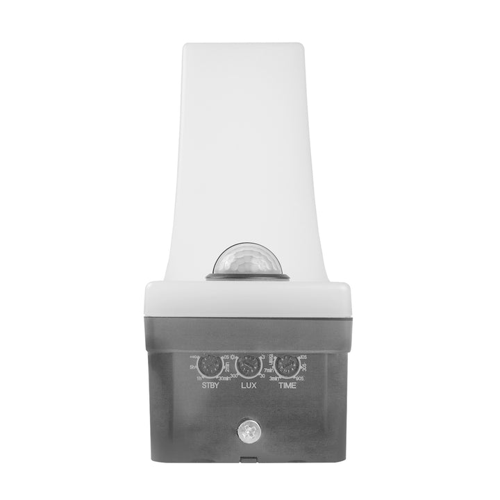 Luz LED com sensor de movimento Maclean, sensor de movimento PIR, cinzento, 20 W, IP65, 2000 lm, branco neutro (4000 K) MCE512 GR, pacote de 2