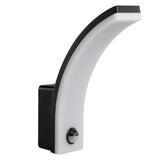 Luz LED com sensor de movimento Maclean, sensor de movimento PIR, preta, 20 W, IP65, 2000 lm, branco neutro (4000 K) MCE512 B, pacote de 4