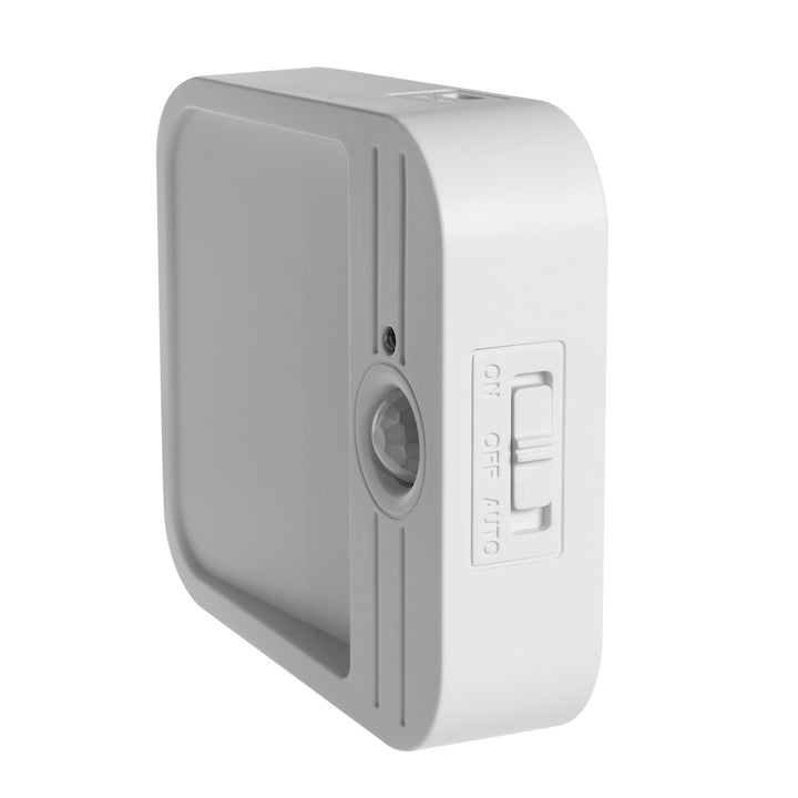Maclean MCE236 Luz de escada LED, com sensor de movimento, 4000K, 3,7V/500mAh, 4 LEDs, alcance de 3 a 4m, pacote de 2