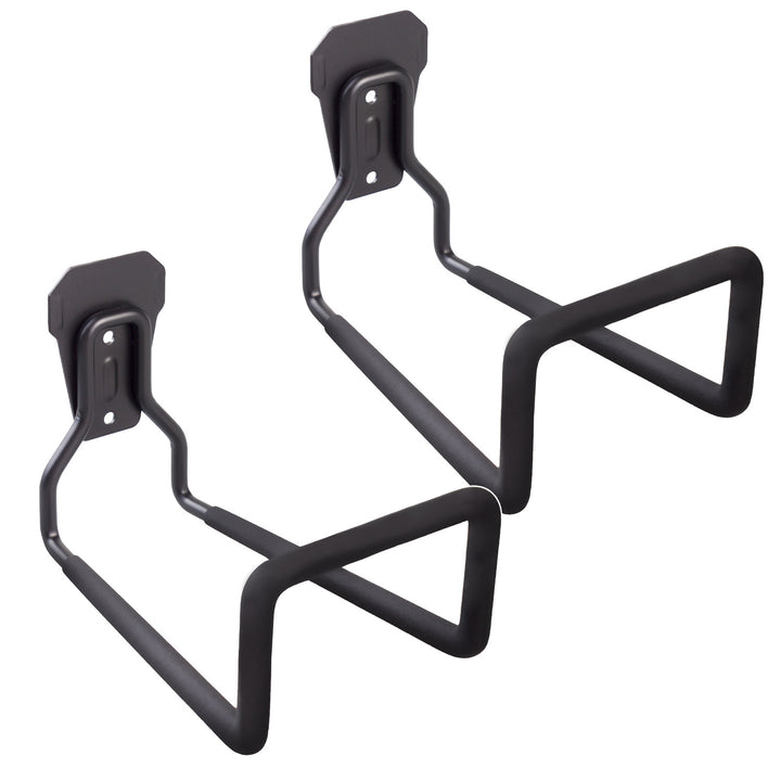 Suporte de parede Maclean Garage para pneus, ferramentas de jardim, escadas, mangueiras, bicicletas, aço, carga máxima de 35 kg, MC-441, pacote de 2