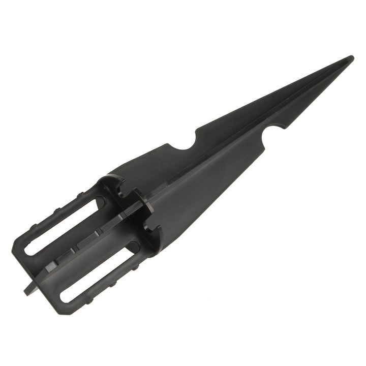 Luz LED Solar Maclean MCE465 B, com Sensor, 3 Modos, Plug-in, Ião de Lítio 18650, IP44, 3,7 V, 1200 mAh, Preta, Embalagem de 6