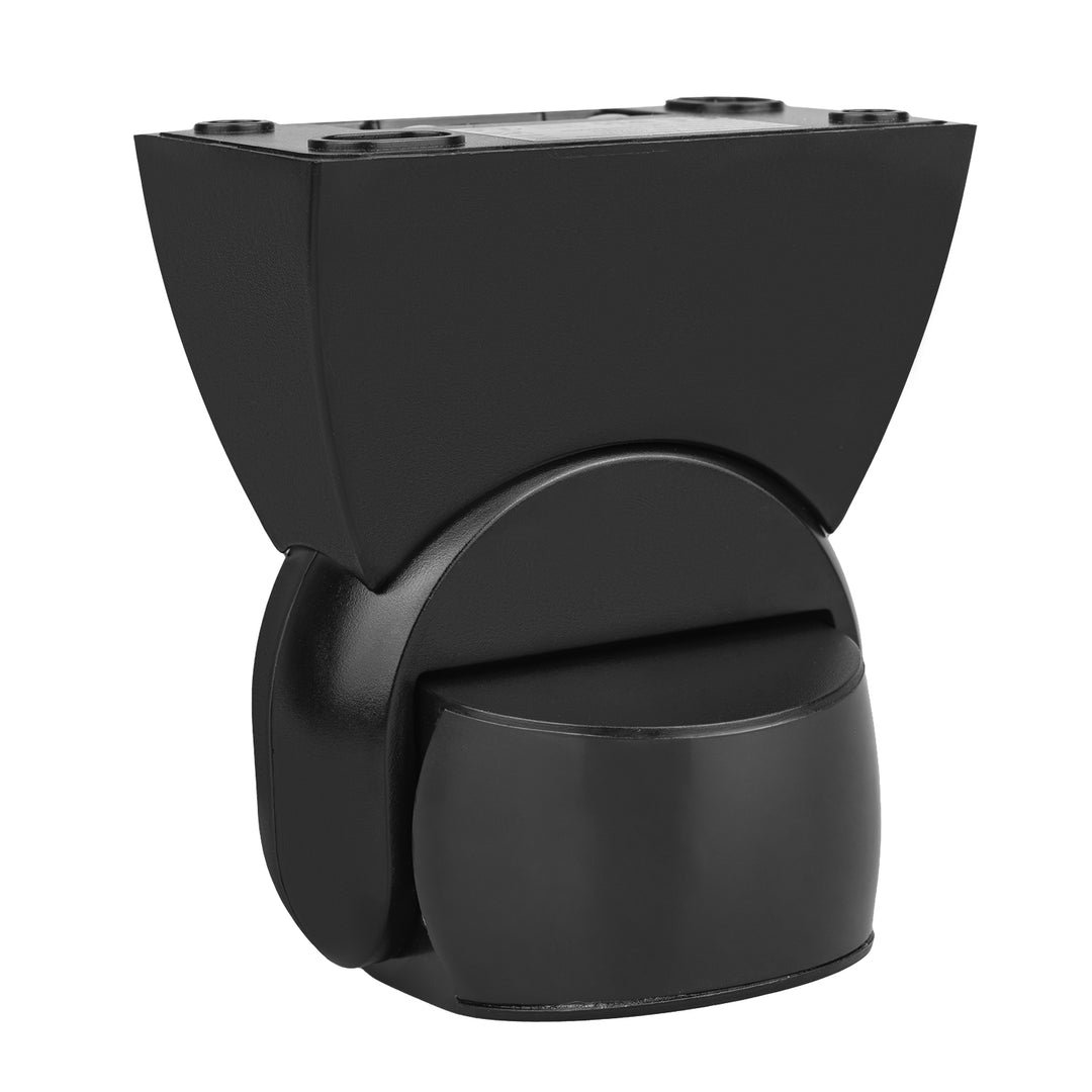 Sensor de movimiento PIR Maclean, infrarrojos, IP65, negro con cubierta negra, alcance 12 m, MCE201 B/B