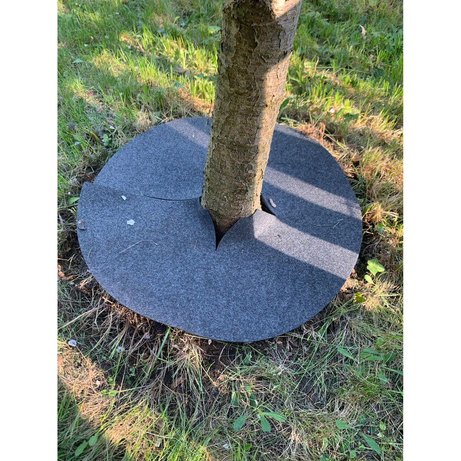 Conjunto de discos de controlo de ervas daninhas Bertoni, 3 peças, 40 cm, cinzento