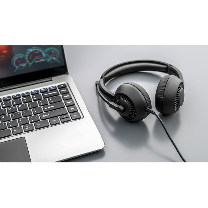 Auriculares con micrófono para ordenador (conector jack de 3,5 mm) Kruger&Matz P3