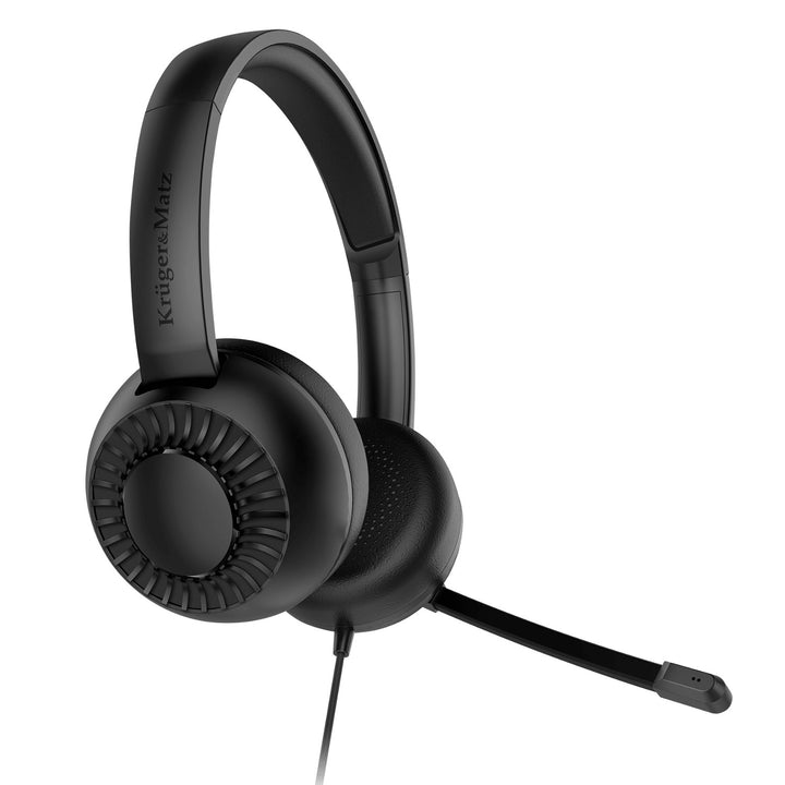 Auriculares con micrófono para ordenador (conector jack de 3,5 mm) Kruger&Matz P3