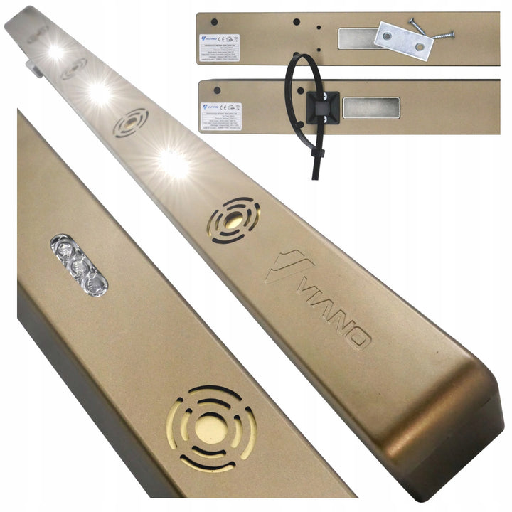 Repelente de roedores Viano, bateria de iões de lítio de 4000 mAh, ouro longo
