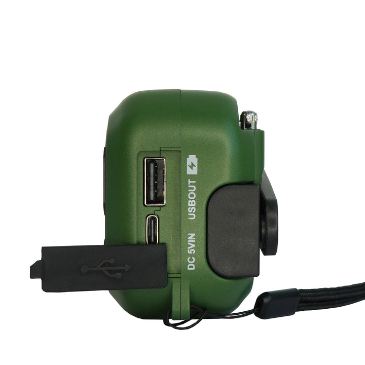 Rádio Blaupunkt alimentado por rede elétrica/bateria, lanterna LED, indicador SOS, antena, ER20