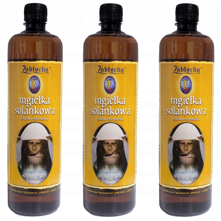 3x Zablocka Salt Mist 950ml para inhalación en inhaladores
