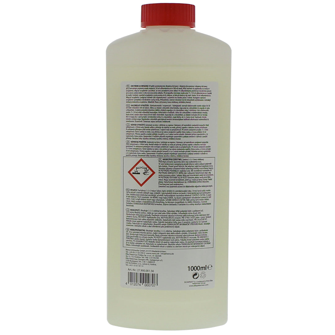 Descalcificador para cafeteras, hervidores, 1 litro, universal, Scanpart, 2 piezas