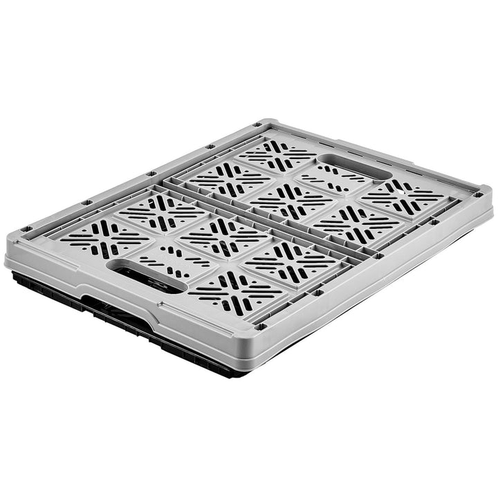Cesta plegable de plástico Keeeper, 32L, gris-negro