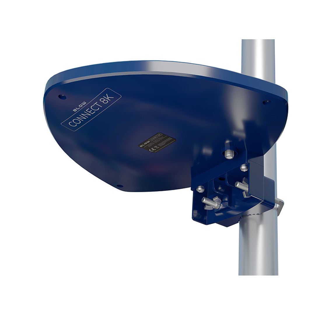 Antena externa DVB-T CONNECT Blow, 8K, filtro GSM, ganho de sinal de 25 dB, 21-055