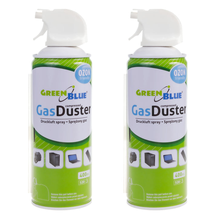 Pulverizador de pistola de ar comprimido GreenBlue GB400 400ml - Pulverizador de pistola, 2 unid.