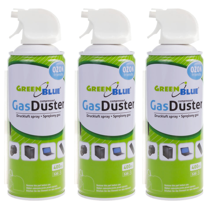 Pulverizador de pistola de ar comprimido GreenBlue GB400 400ml - Pulverizador de pistola, 3 peças