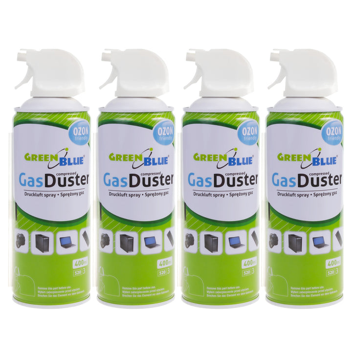 Pulverizador de pistola de ar comprimido GreenBlue GB400 400ml - Pulverizador de pistola, 4 peças