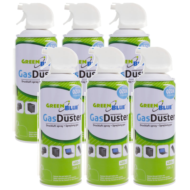 Pulverizador de pistola de ar comprimido GreenBlue GB400 400ml - Pulverizador de pistola, 6 peças