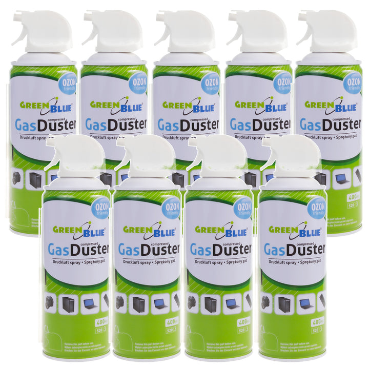 Pulverizador de pistola de ar comprimido GreenBlue GB400 400ml - Pulverizador de pistola, 9 peças