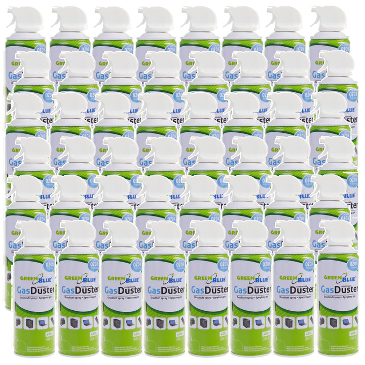 Pulverizador de ar comprimido GreenBlue GB400 400ml - Pulverizador de pistola, embalagem de 48 unidades