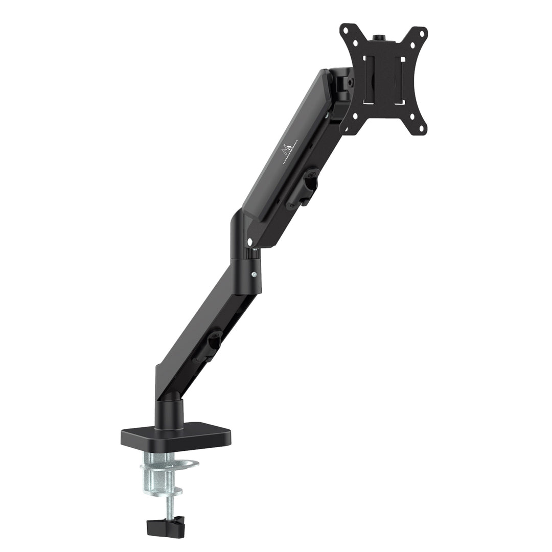 Soporte de monitor Maclean, resorte de gas, 17"-32", 2-10kg, negro, MC-133