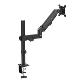 Soporte de monitor Maclean, resorte de gas, 17"-32", 2-10kg, negro, MC-135