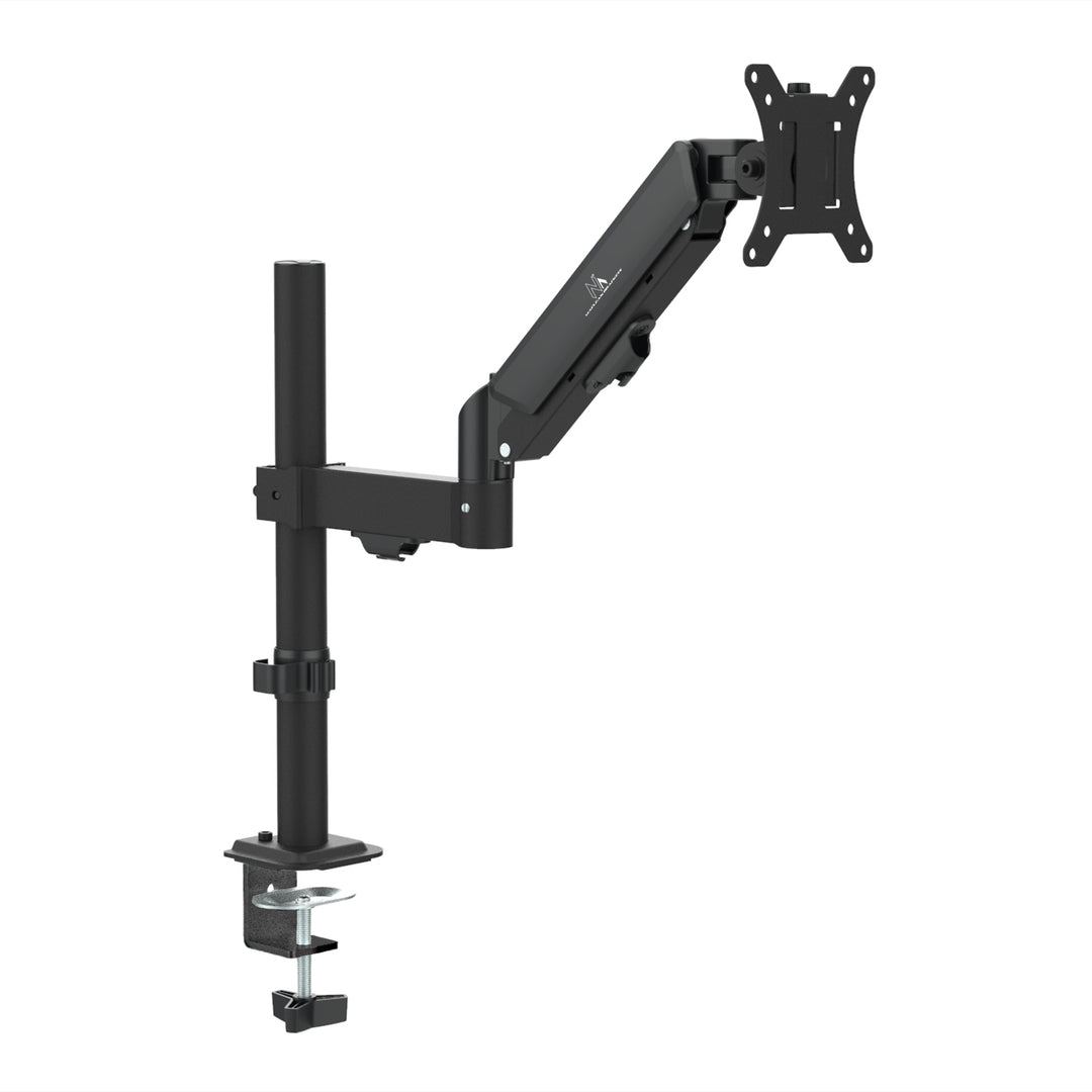 Soporte de monitor Maclean, resorte de gas, 17"-32", 2-10kg, negro, MC-135