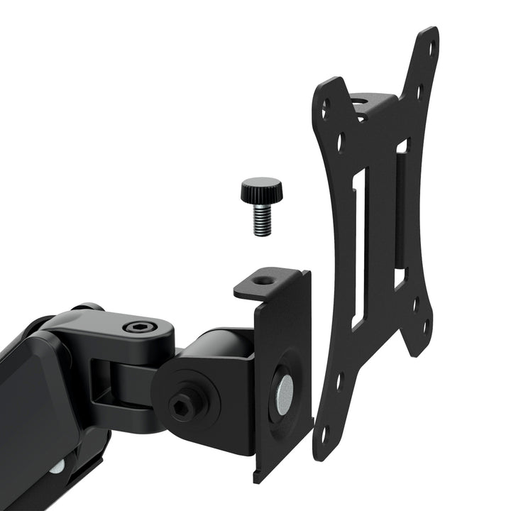 Soporte de monitor Maclean, resorte de gas, 17"-32", 2-10kg, negro, MC-135