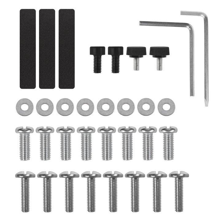 Soporte para 2 monitores Maclean, resorte de gas, 17"-32", 2-10kg, negro, MC-136