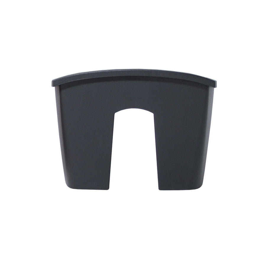 Vaso para varanda DCRO600 - Antracite, capacidade 18L, 10 unid.