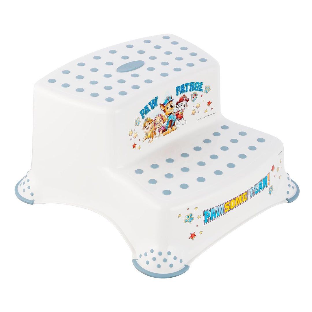 Tapa antideslizante para inodoro Psi Patrol - Paw Patrol+ Plataforma antideslizante Psi Patrol, Max 120kg, dos etapas+ Orinal antideslizante Psi Patrol, Max 15kg