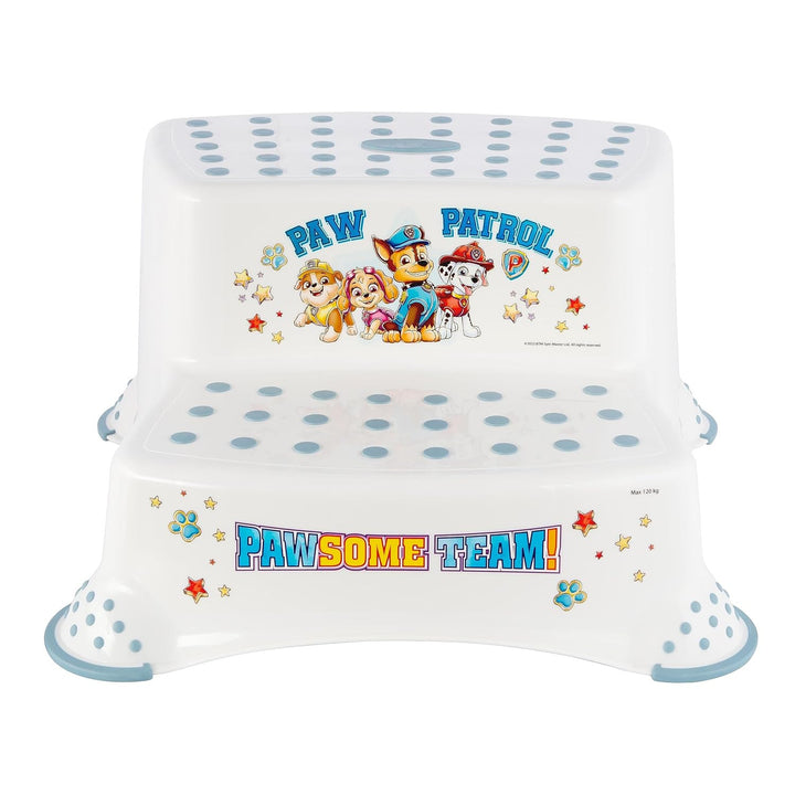 Tapa antideslizante para inodoro Psi Patrol - Paw Patrol+ Plataforma antideslizante Psi Patrol, Blanca, Max 120kg