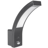 Luz LED com sensor de movimento Maclean, sensor de movimento PIR, cinzento, 10 W, IP54, 750 lm, branco neutro (4000 K) MCE244 GR, pacote de 2