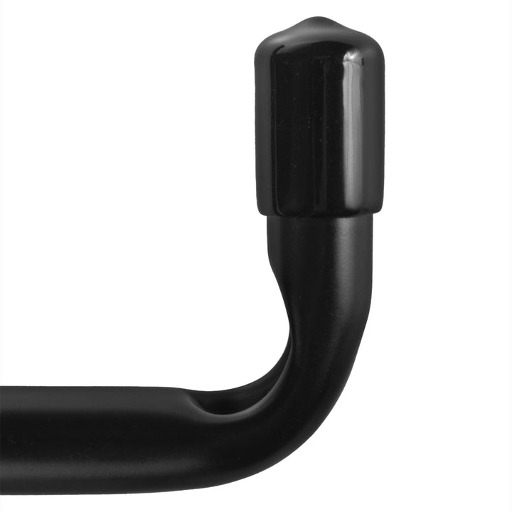 Conjunto de 8 suportes de parede Maclean MC-489 para pneus, rodas, escadas e bicicletas, aço, carga máxima de 22 kg/suporte