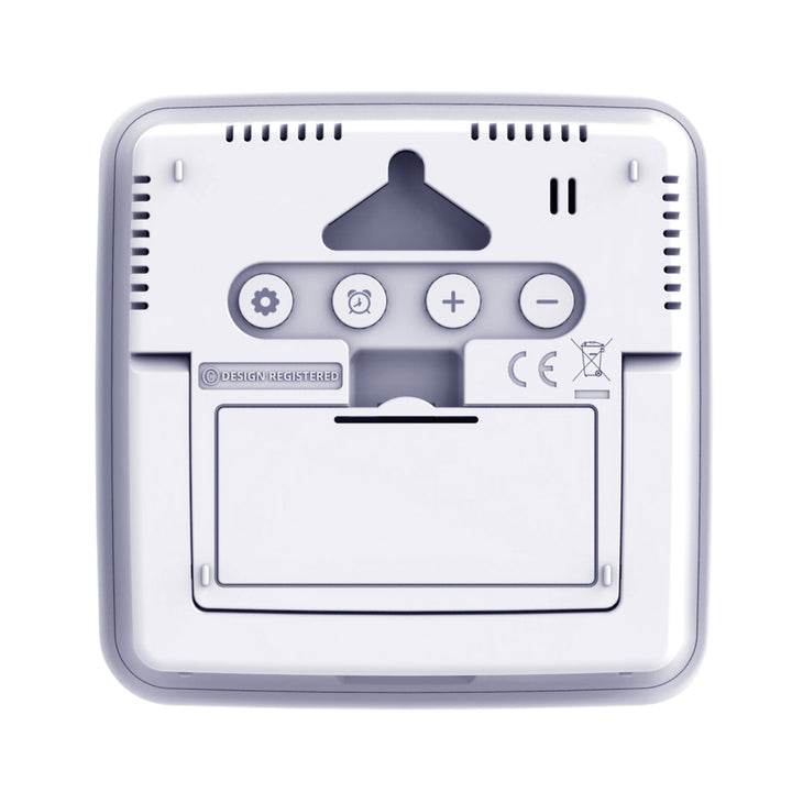 Estación meteorológica inalámbrica GreenBlue, temperatura + humedad IN/OUT, reloj + alarma + fecha, selección °C / °F, alcance hasta 60 m, GB169
