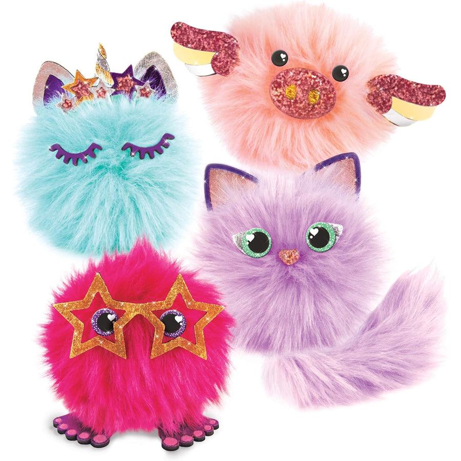 Kit de criação de porta-chaves Make it Real - Fluffy Friend
