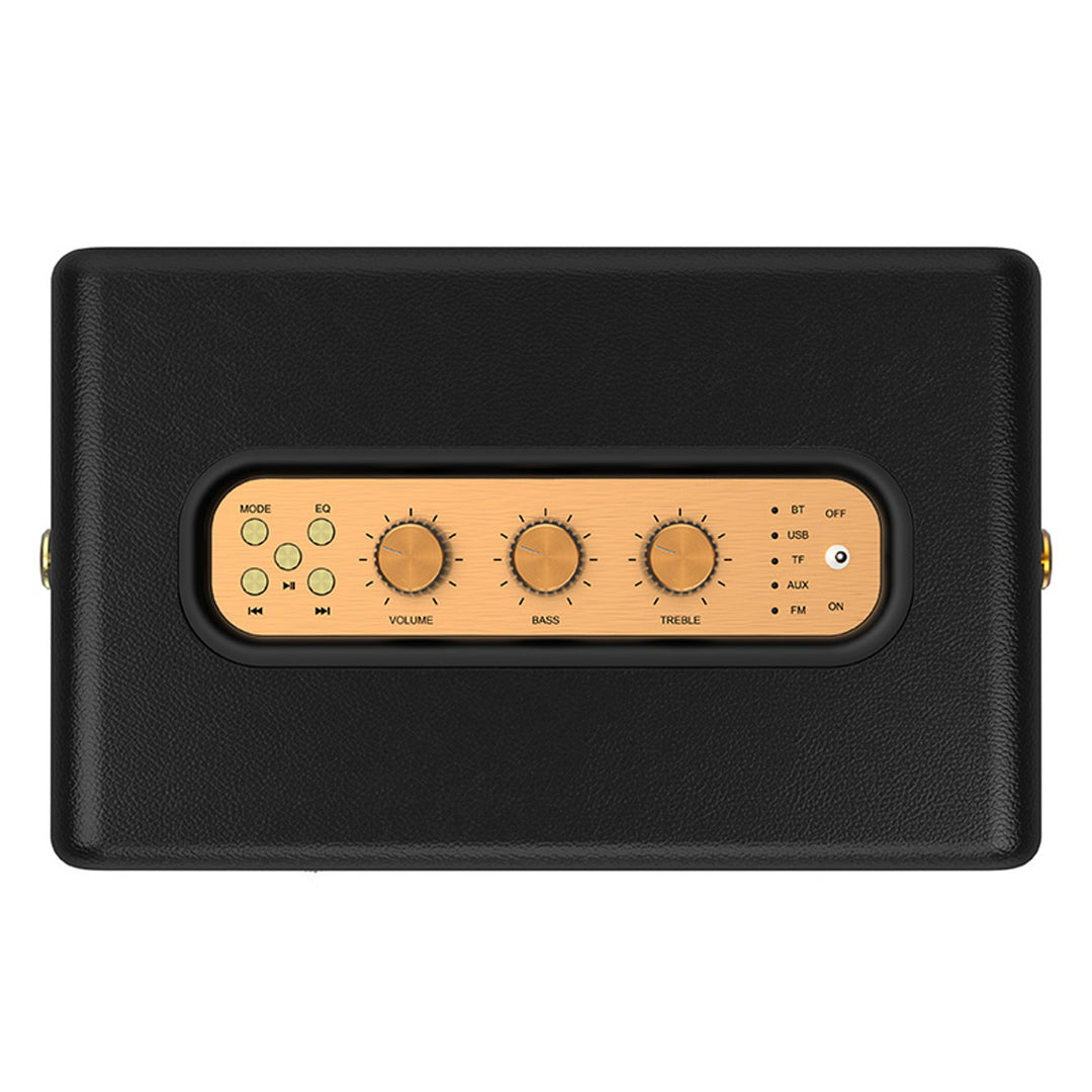 Coluna Portátil Tracer M30 Bluetooth, Rádio FM, 30 W, Preta