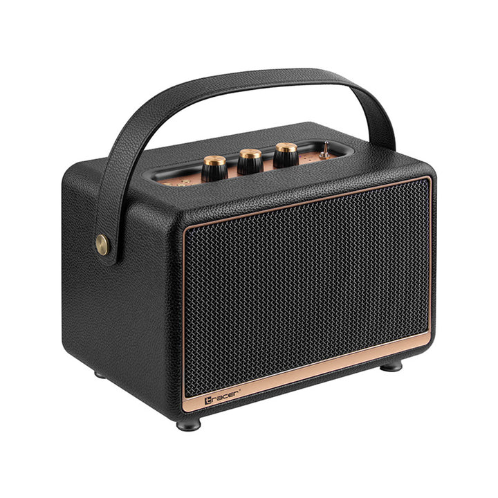 Coluna Portátil Tracer M30 Bluetooth, Rádio FM, 30 W, Preta