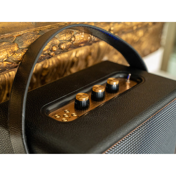 Coluna Portátil Tracer M30 Bluetooth, Rádio FM, 30 W, Preta