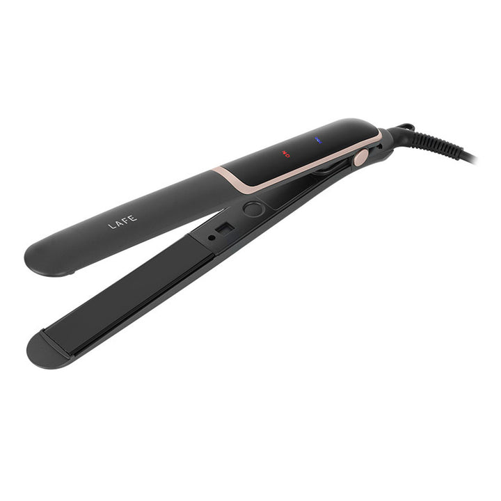 Plancha con control de temperatura LAFE, 35W, revestimiento cerámico, Sleek & Shine Straightener